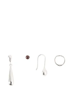 Piercings-Set Silber