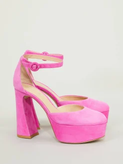 Plateausandale 'Holly D`Orsay' Pink