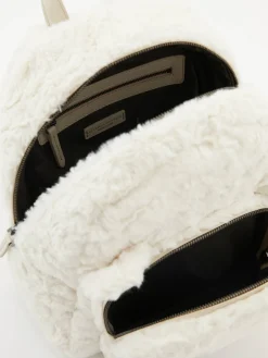 Plüsch-Rucksack 'Bear' Weiß