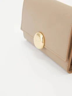 Portemonnaie 'Pebble Small Vertical' Beige