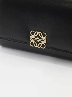 Portemonnaie 'Puffer Small Vertical' Schwarz