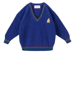Pullover 'Gingerbread' Blau