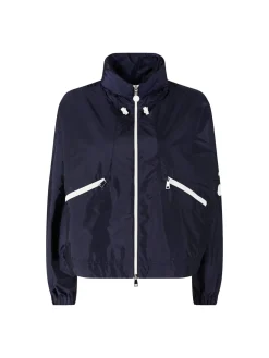Regenjacke 'Marmacy' mit Kapuze Marineblau