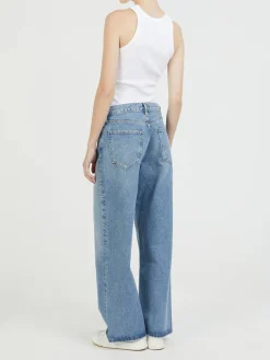 Relaxed-Fit Jeans 'Low Slung Baggy' Hellblau