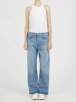 Relaxed-Fit Jeans 'Low Slung Baggy' Hellblau