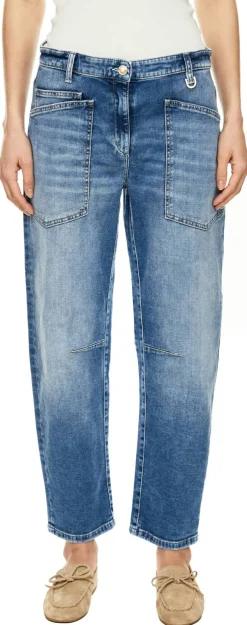 Relaxed-Fit-Jeans 'Ocean' Hellblau