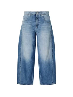 Relaxed-Fit Jeans 'Orla' Mittelblau