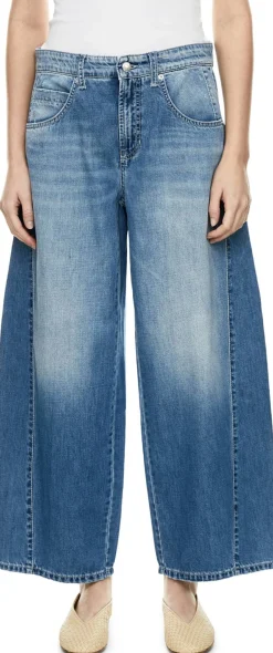 Relaxed-Fit Jeans 'Orla' Mittelblau