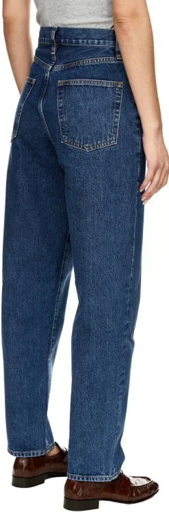 Relaxed-Fit Jeans 'The Neat' Mittelblau