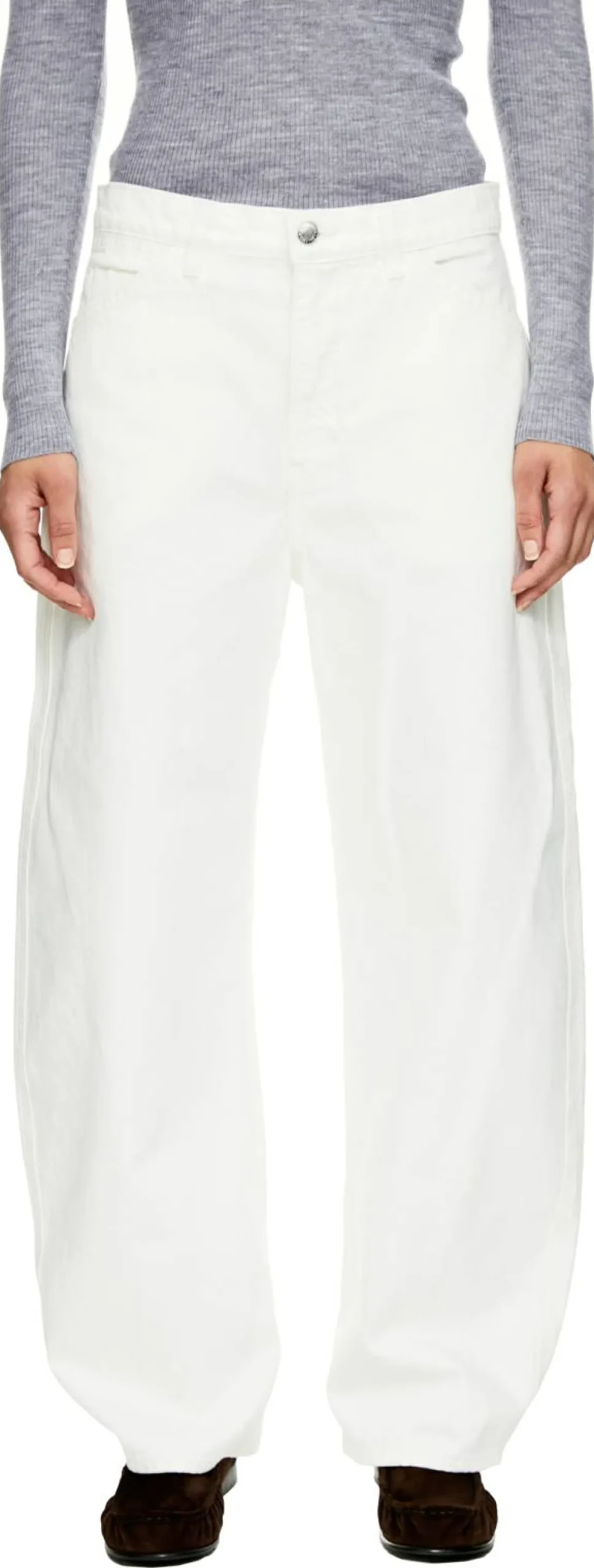 Relaxed-Fit Jeans 'Tribeca' Crème