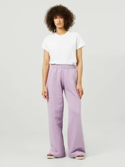 Relaxed-Fit-Jogginghose Flieder