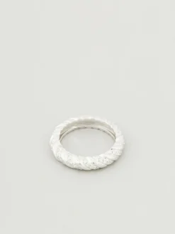 Ring 'Alliance Torsade Diamants' Weißgold