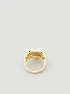 Ring 'Chevaliere Coeur' Violett