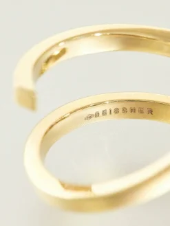 Ring 'Lua Oceane' mit Diamanten Gelbgold