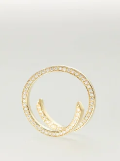 Ring 'Lua Oceane' mit Diamanten Gelbgold
