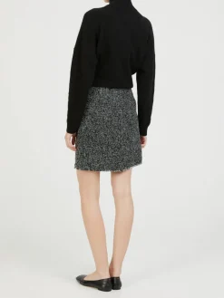 Rock 'Hulda Bouclé' Schwarz