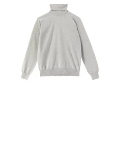 Rollkragenpullover Grau
