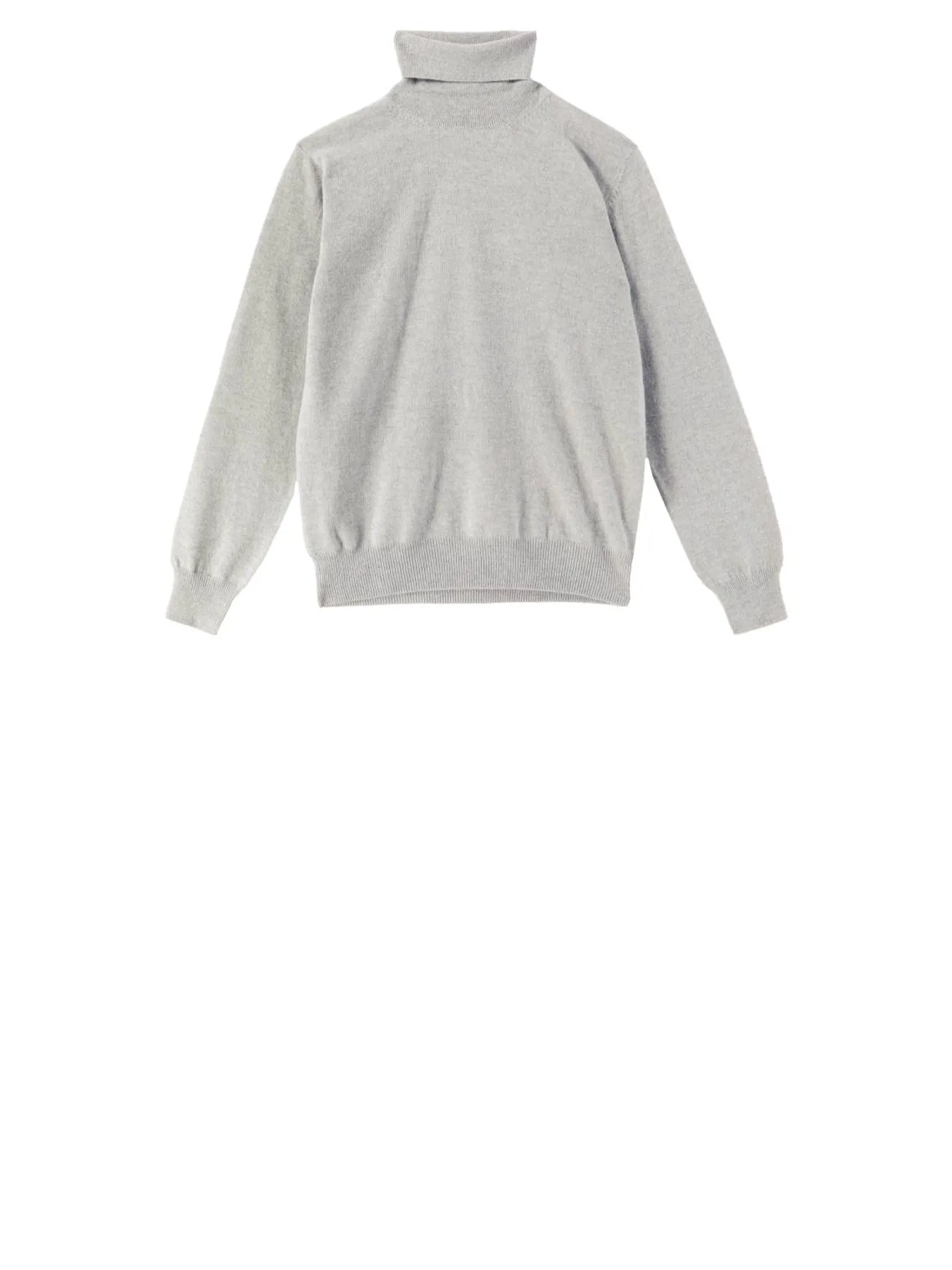 Rollkragenpullover Grau