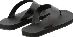 Sandale 'Dune Classic Ginza' aus Kalbsleder Schwarz
