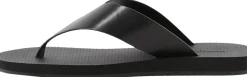 Sandale 'Dune Classic Ginza' aus Kalbsleder Schwarz