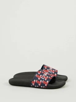 Sandalen 'Aprège' Marineblau/Rot