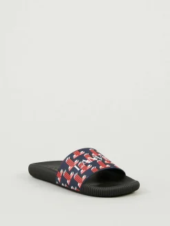Sandalen 'Aprège' Marineblau/Rot
