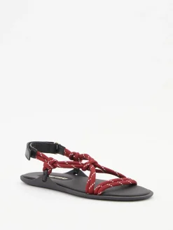 Sandalen in Rot
