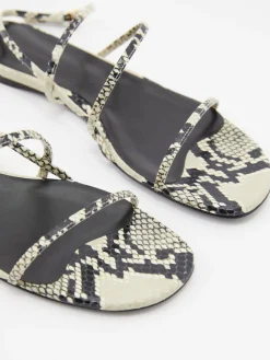 Sandalen 'Loop Flat' Beige