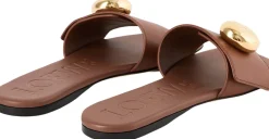 Sandalen 'Pebble' Braun