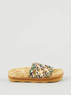 Sandalen 'Wavy' Beige/Multi