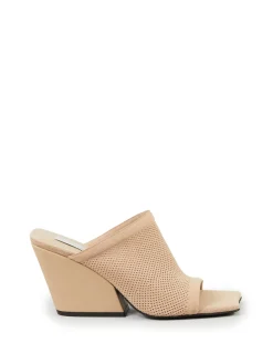 Sandalette 'Mesh Knitted Mat' Beige