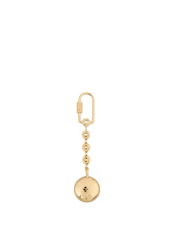 Schlüsselanhänger 'Pebble Keyring' Gold