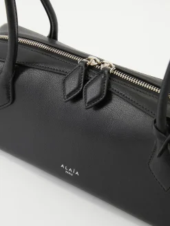 Schultertasche 'Le Teckel Medium' Schwarz
