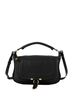 Schultertasche 'Marcie Hobo' Schwarz