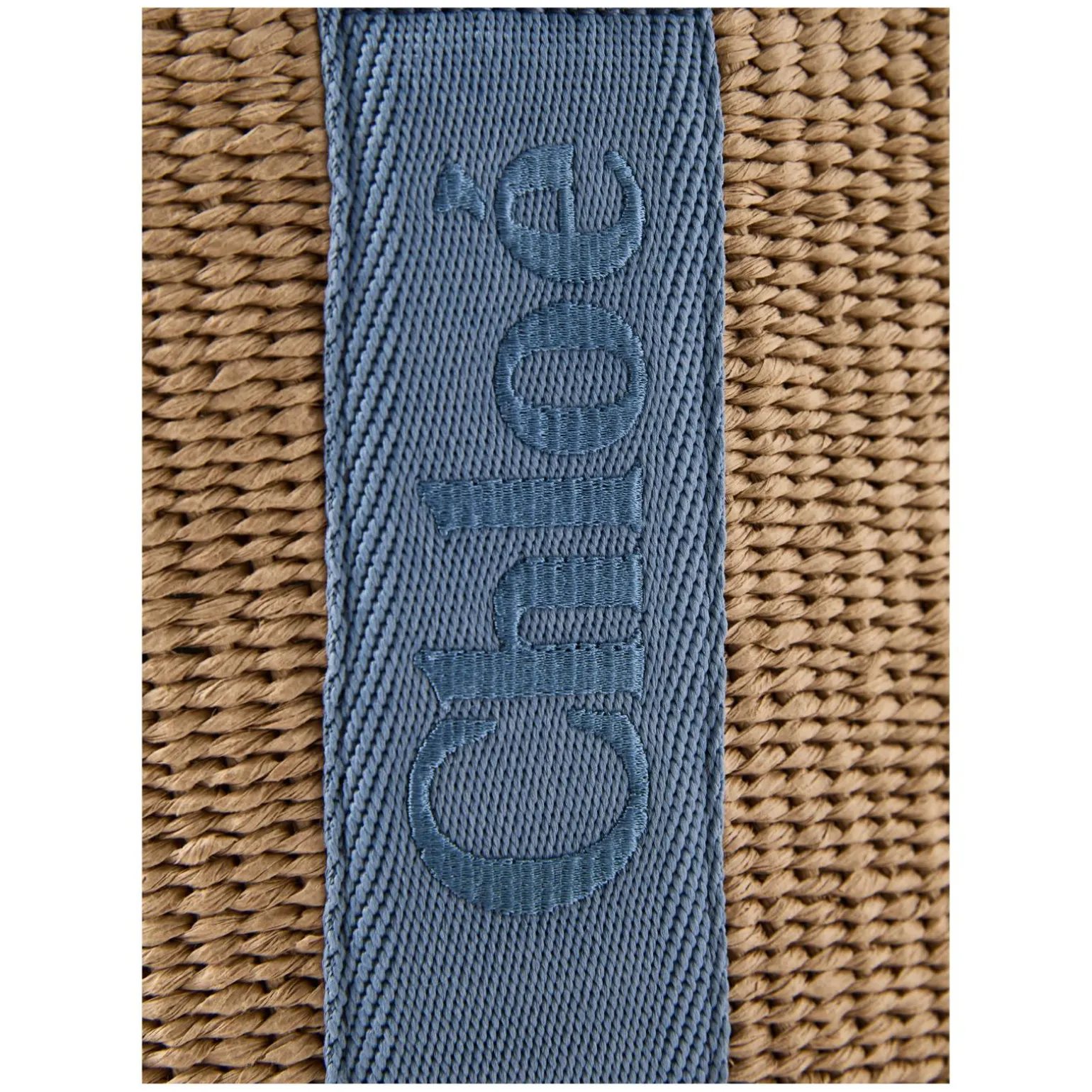 Schultertasche 'Medium Woody Basket' Ashes Blue