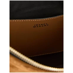 Schultertasche 'Oskan Soft Zip' Cognac