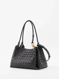 Schultertasche 'Parachute Medium' Schwarz
