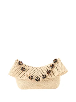 Schultertasche Paula's Ibiza 'Ola Medium' Natural