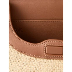 Schultertasche Paula’s Ibiza ‘Pescador Medium’ Natural/Tan
