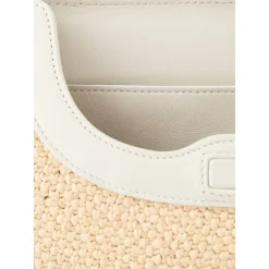 Schultertasche Paula’s Ibiza ‘Pescador Medium’ Natural/White