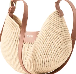 Schultertasche Paula's Ibiza 'Swing Medium' Natural/Tan