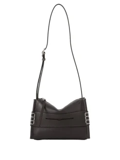 Schultertasche 'Small Messenger Loafer' Dunkelbraun