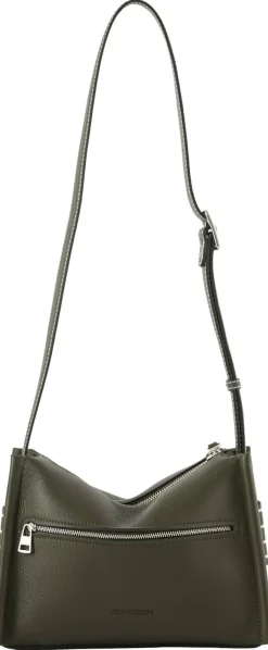 Schultertasche 'Small Messenger Loafer' Khaki