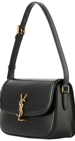 Schultertasche 'Solferino Medium' Schwarz