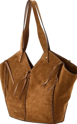 Schultertasche 'Tampa' Cognac