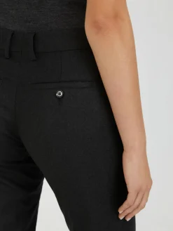 Schurwoll-Hose Anthrazit