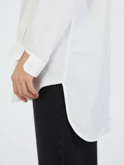 Seidenbluse Crème