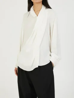 Seidenbluse 'Darnelle' Weiß