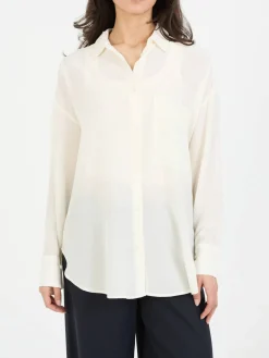Seidenbluse 'Derris' Crème
