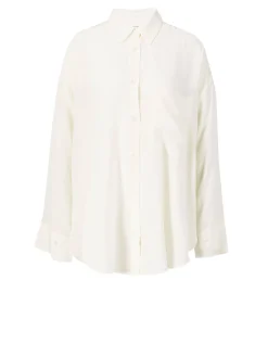 Seidenbluse 'Derris' Crème